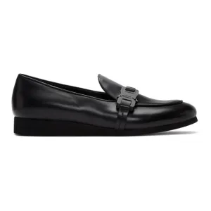 1017 ALYX 9SM Black St. Marks Buckle Loafers