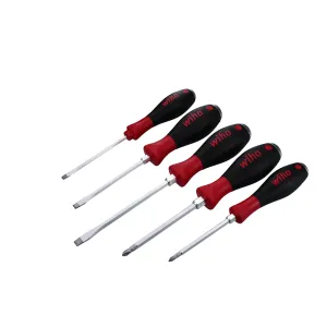 6 Piece SoftFinish XHeavy Duty Slotted and Phillips Screwdriver Set