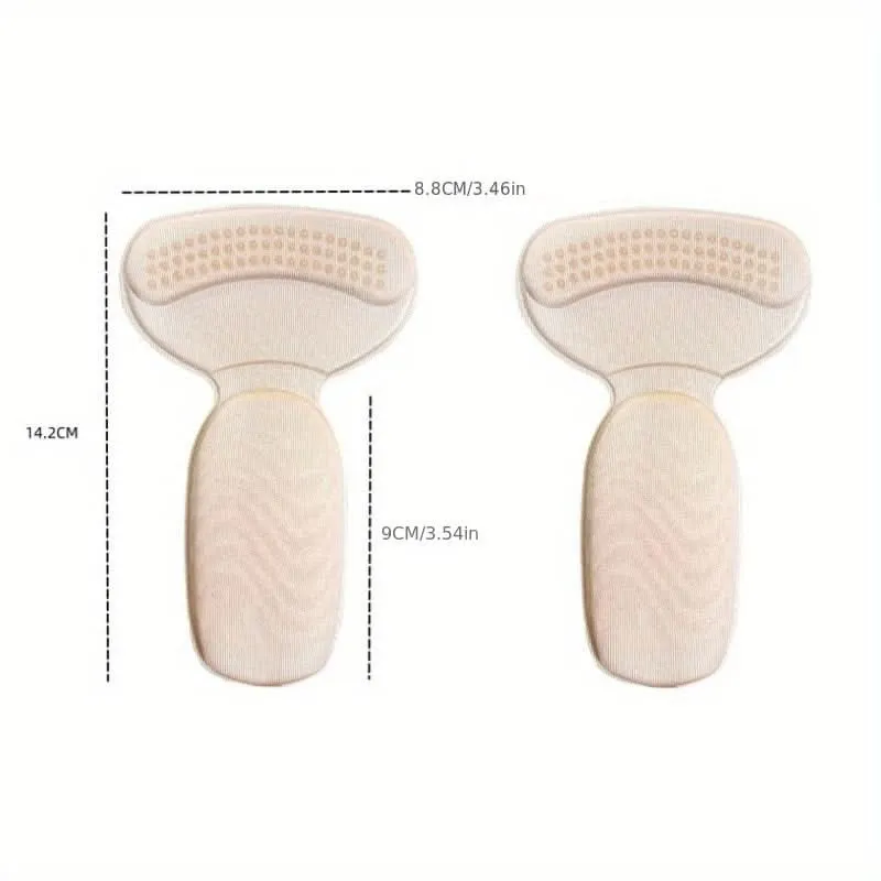 Adjustable Heel Pads for High Heels, 4 Pairs