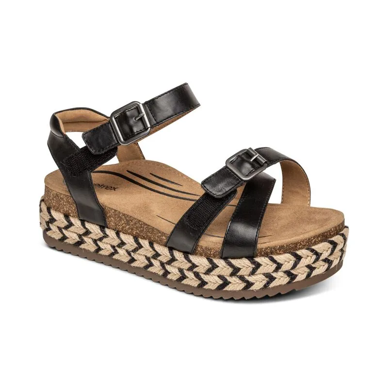 Aetrex Paula Platform Sandal Women's
