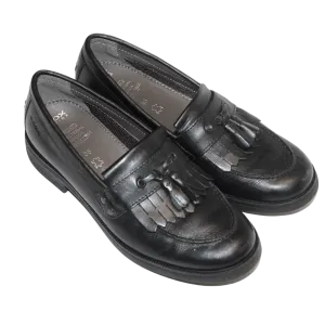 Agata Black Loafers