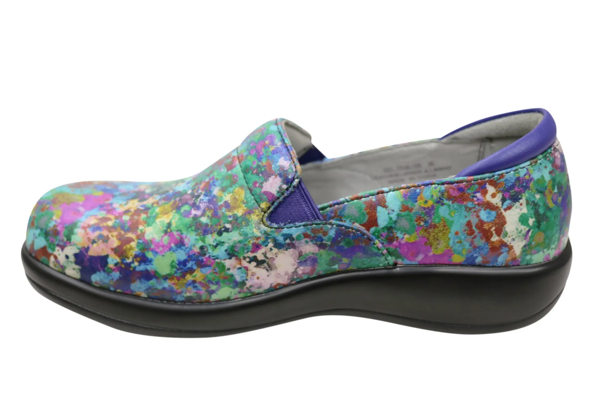 Alegria Keli Womens Comfortable Leather Professional Slip On Shoes
