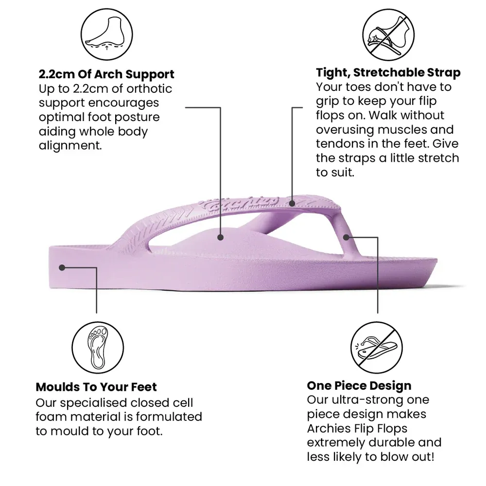Archies Jandals Lilac