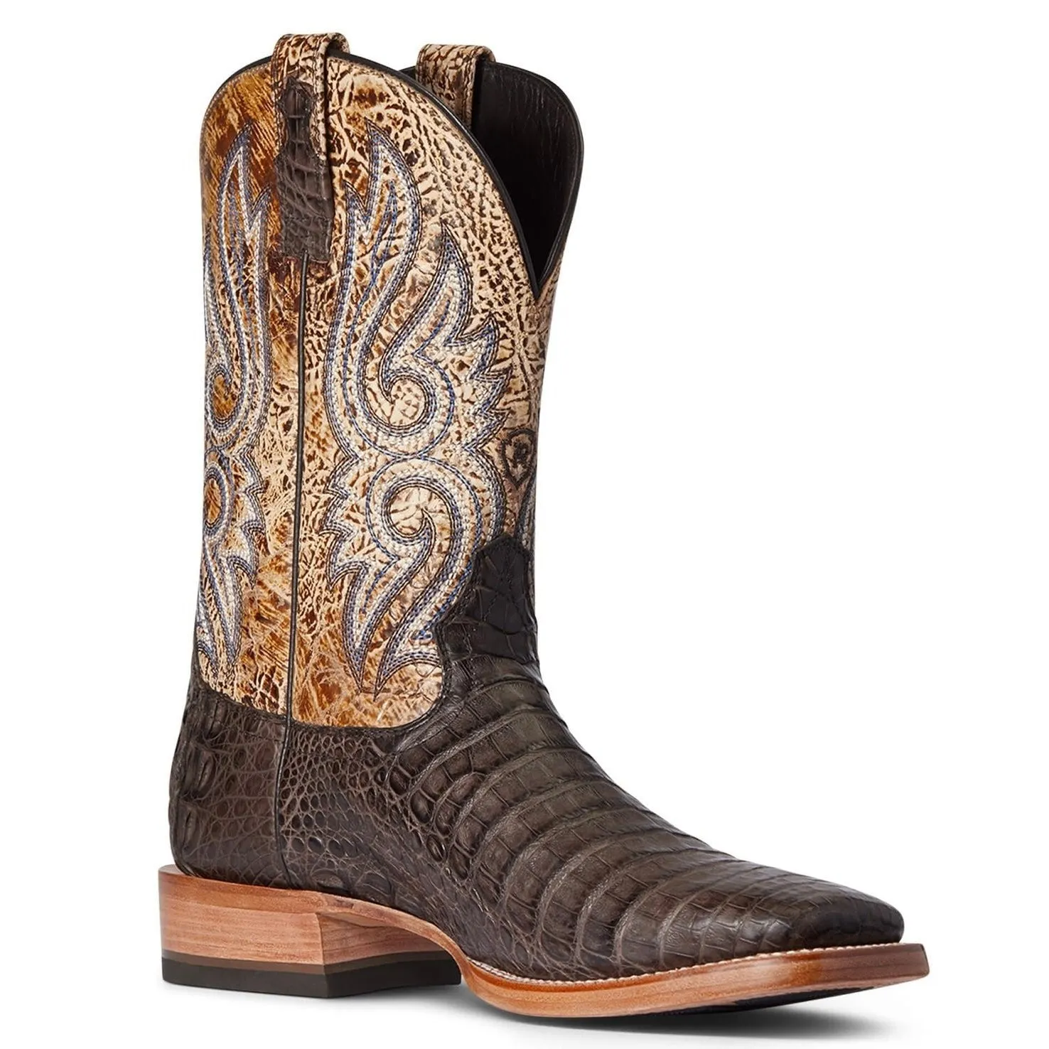 Ariat Men’s Cowboy Boots Exotic Caiman Relentless