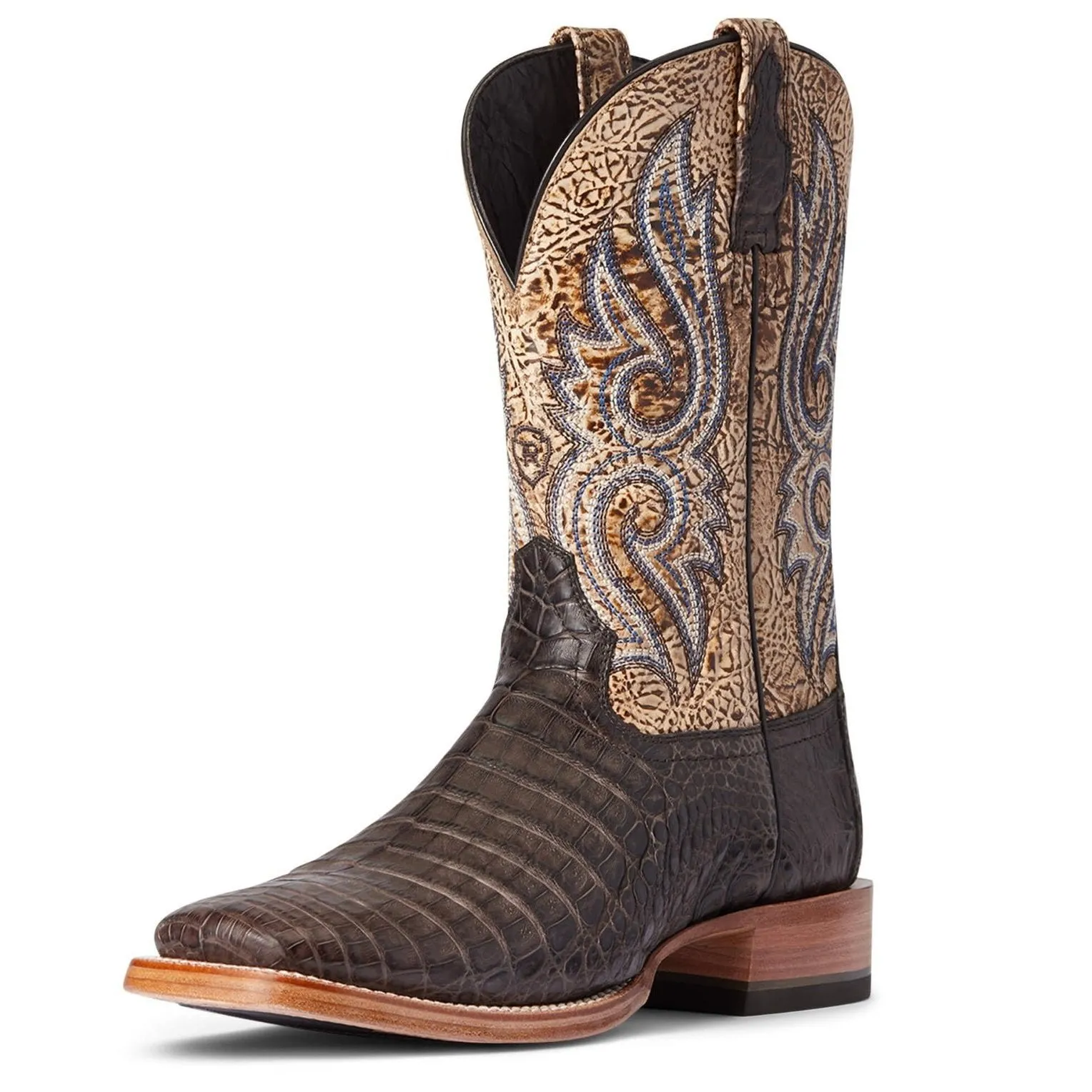 Ariat Men’s Cowboy Boots Exotic Caiman Relentless