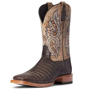 Ariat Men’s Cowboy Boots Exotic Caiman Relentless