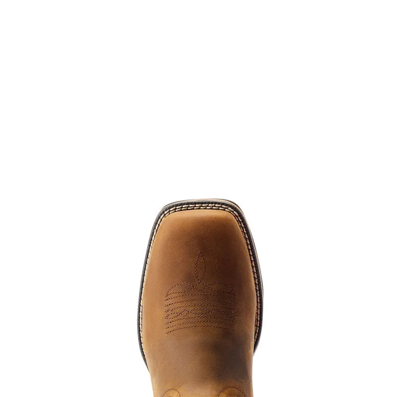 Ariat Women's Anthem Deer Waterproof Western Boots - Distressed Brown