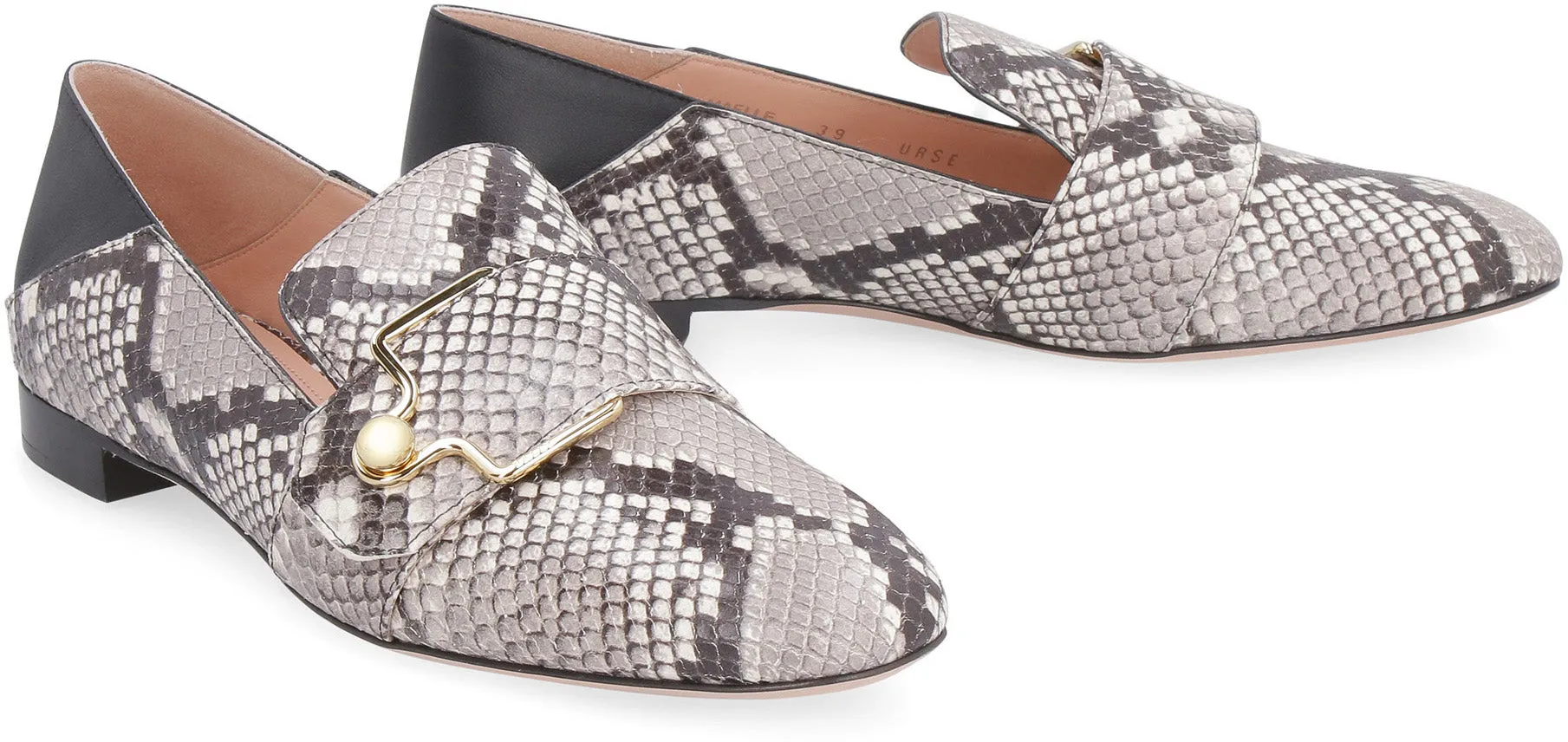 Bally Maelle Animal Print Loafers