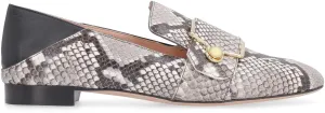 Bally Maelle Animal Print Loafers