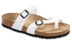 BIRKENSTOCK Mayari BF White Patent Thong