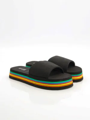 Black Camel Comfort Slide-Black-BR14242