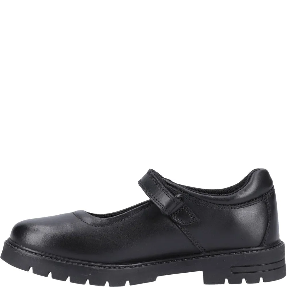 Black Tanya XL Senior School Shoes