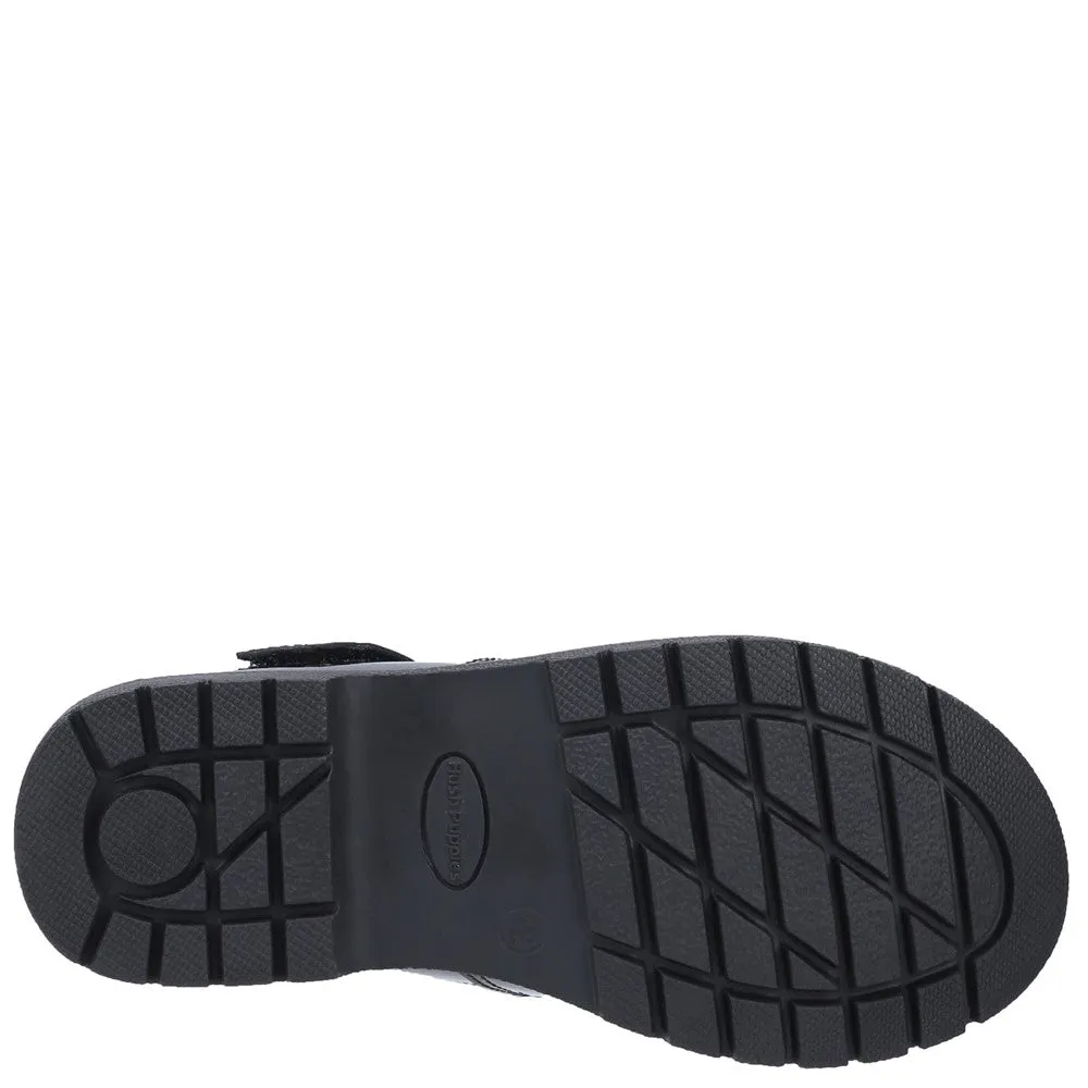 Black XL Gracie Senior Patent School Shoes