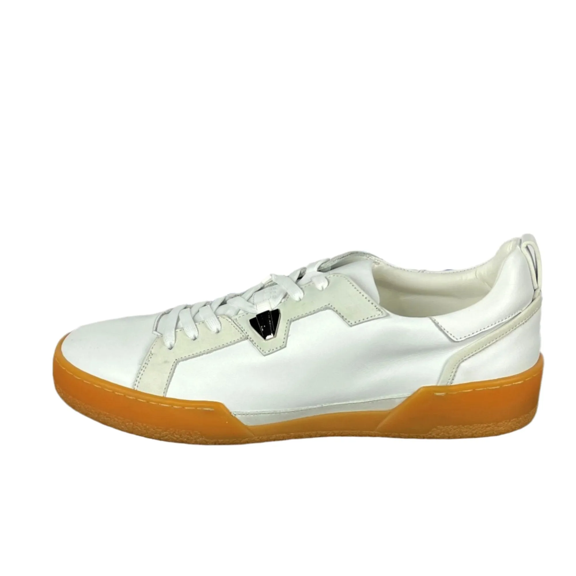 Buscemi Men's Score White Nubuck Sneakers SAMPLE