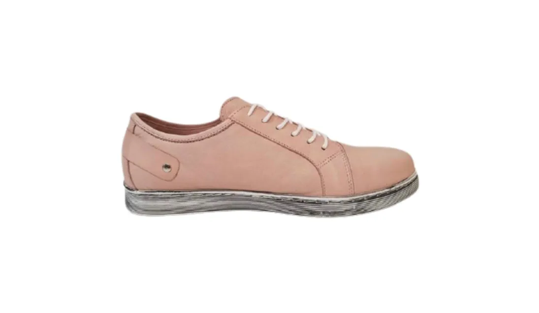 Cabello Comfort EG18 Powder 6 Eyelet Zip Shoe Made In Turkey