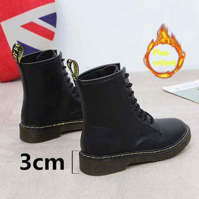 Chunky Motorcycle Boots for Edgy Style and All-Day Comfort, Perfect for Urban and Outdoor Adventures