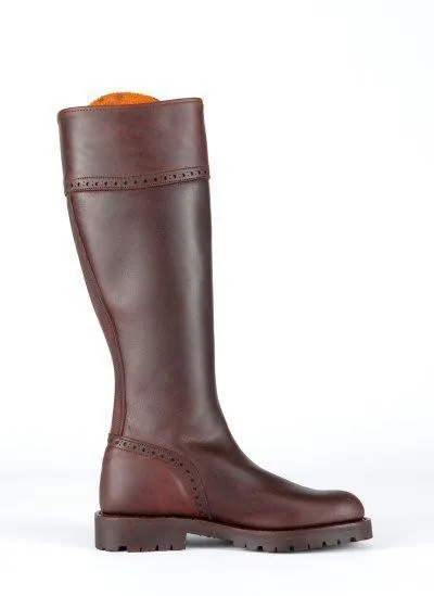Classic Spanish Riding Boots Tread Sole