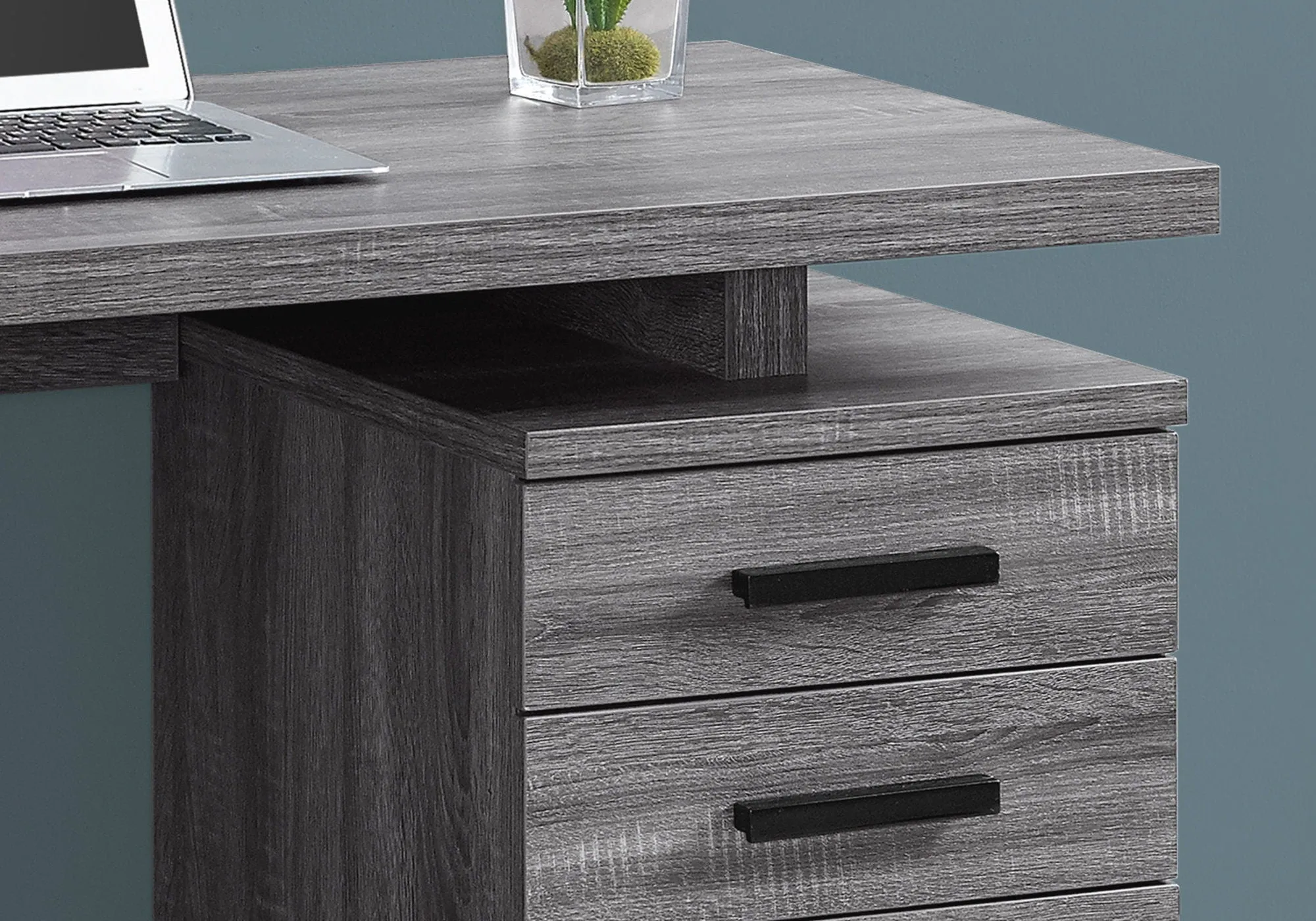 Computer Desk For Home Office Laptop, Left, Right Set - Up, Storage Drawers by Couch.com