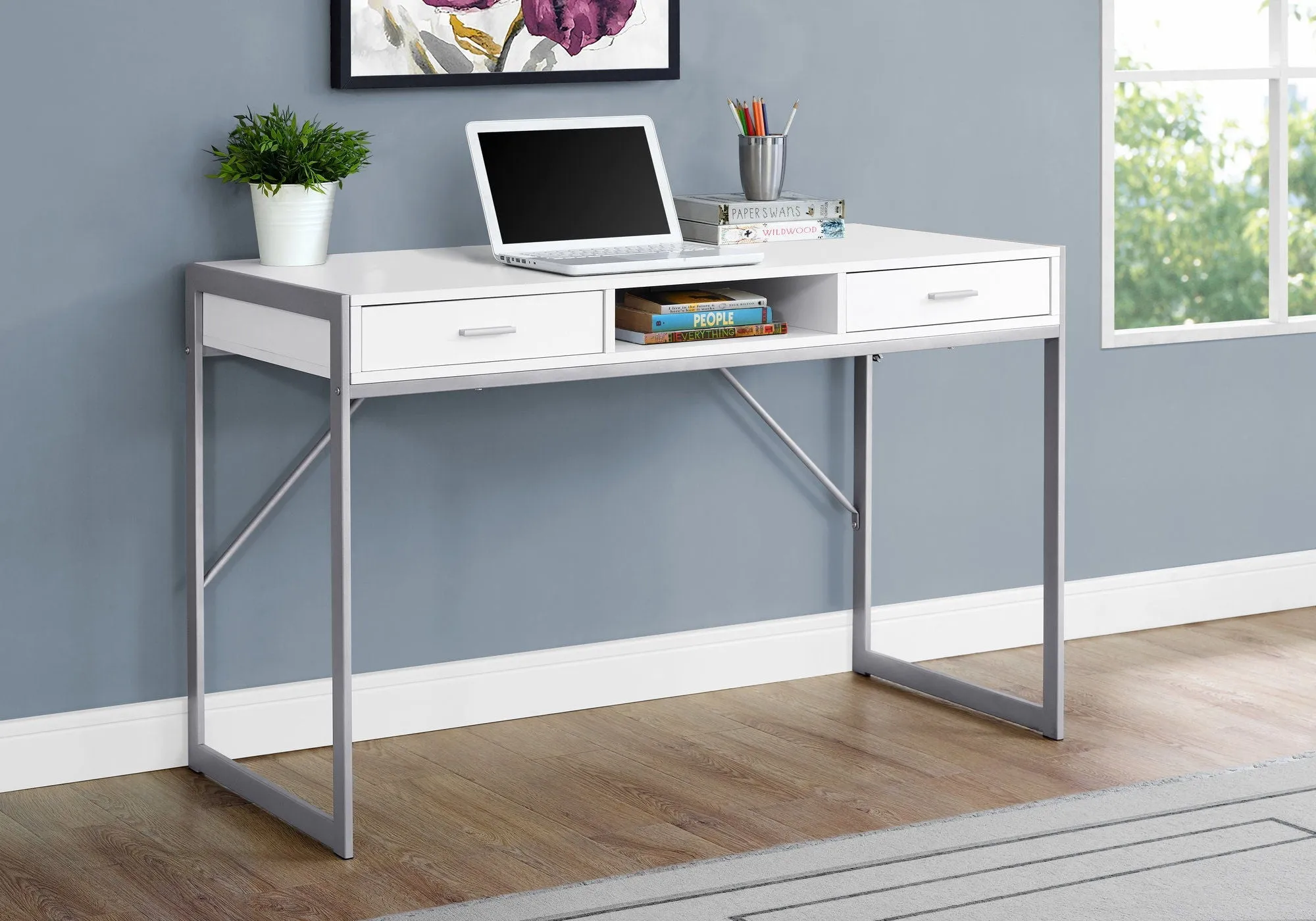 Computer Desk For Home Office Laptop, Storage Drawers by Couch.com