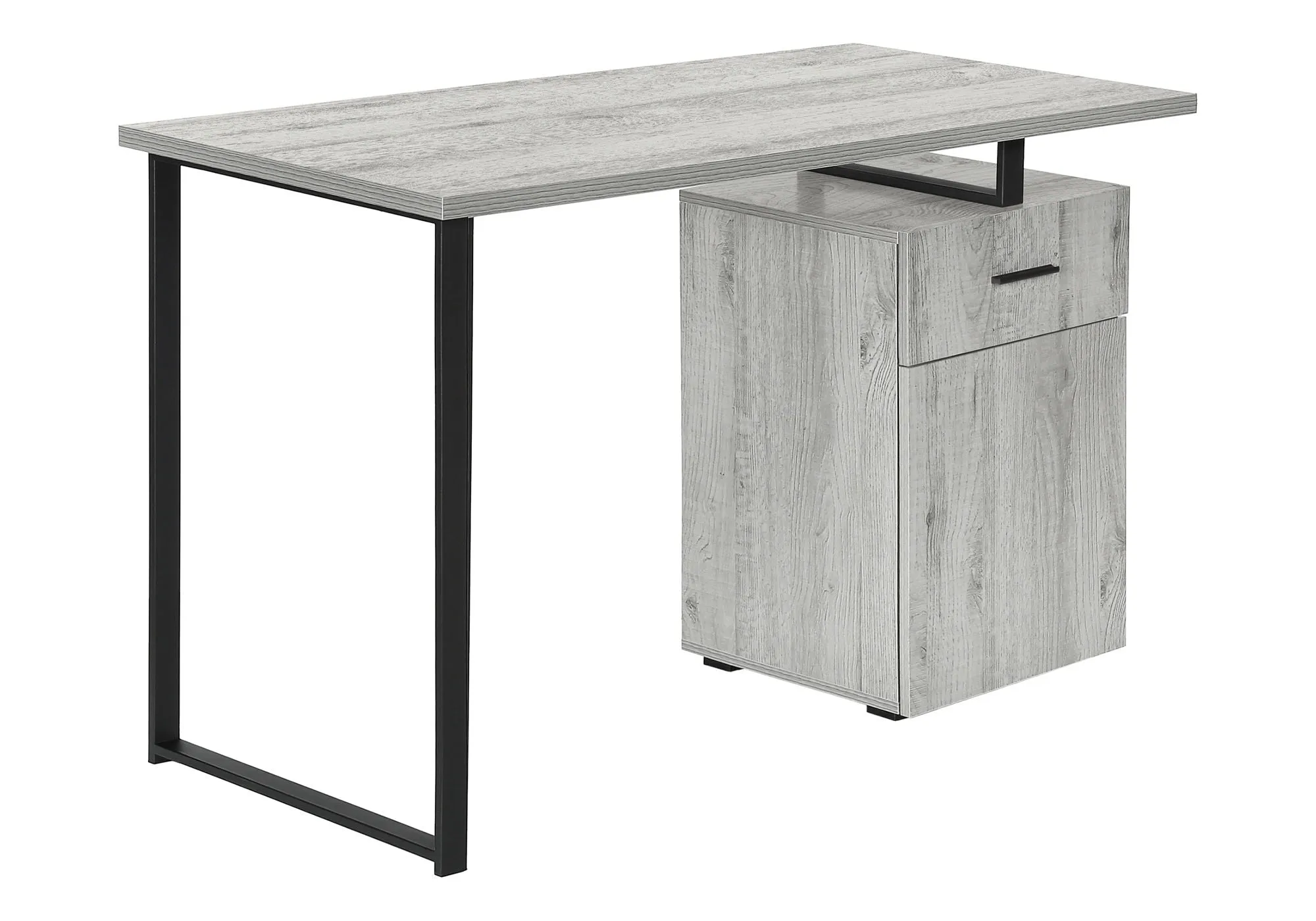 Computer Desk, Home Office, Laptop, Left, Right Set-Up, Storage Drawers, Work, Contemporary, Modern by Couch.com