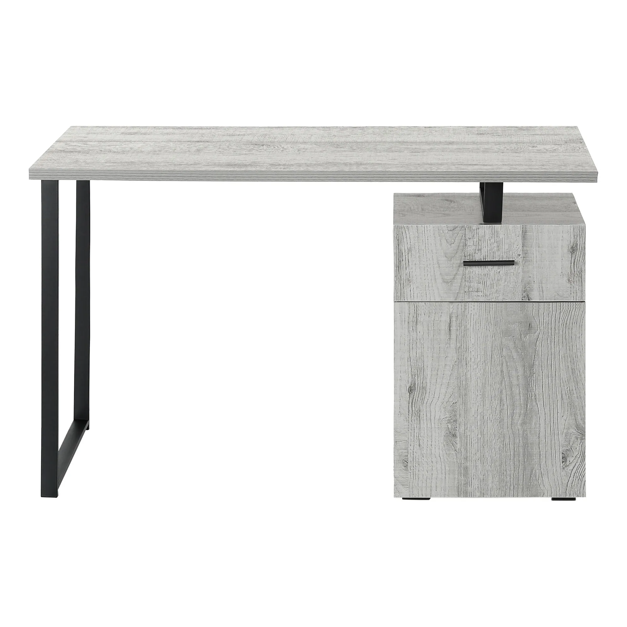 Computer Desk, Home Office, Laptop, Left, Right Set-Up, Storage Drawers, Work, Contemporary, Modern by Couch.com