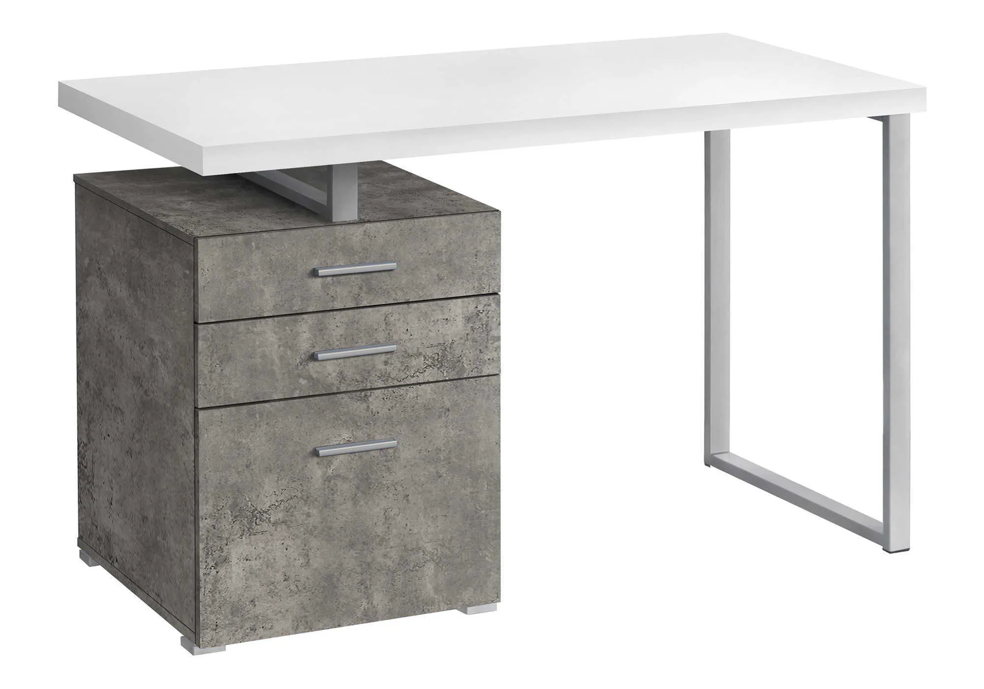 Computer Desk Left Right Set-Up Storage Drawers For Home Office by Couch.com