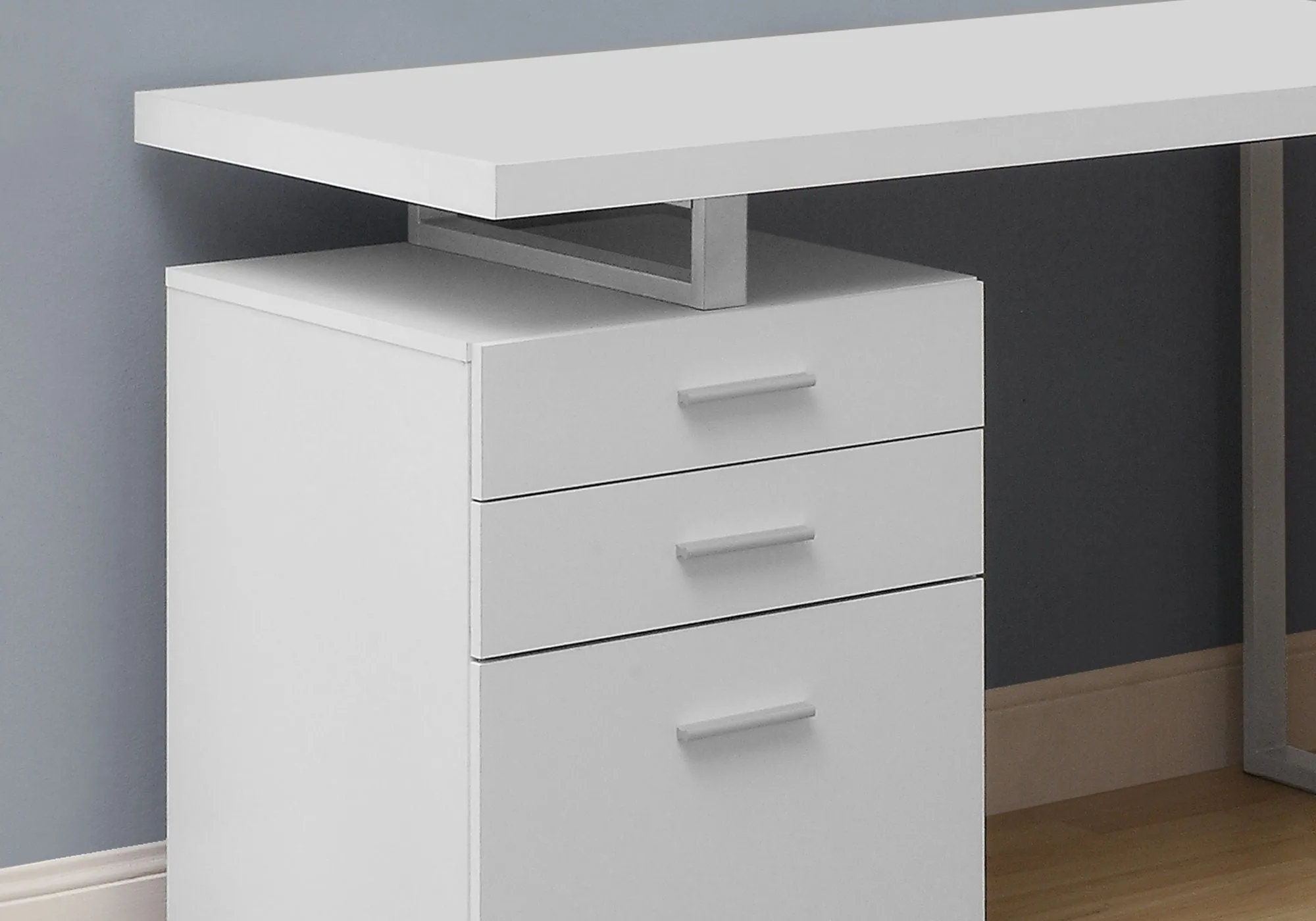Computer Desk Left Right Set-Up Storage Drawers For Home Office by Couch.com