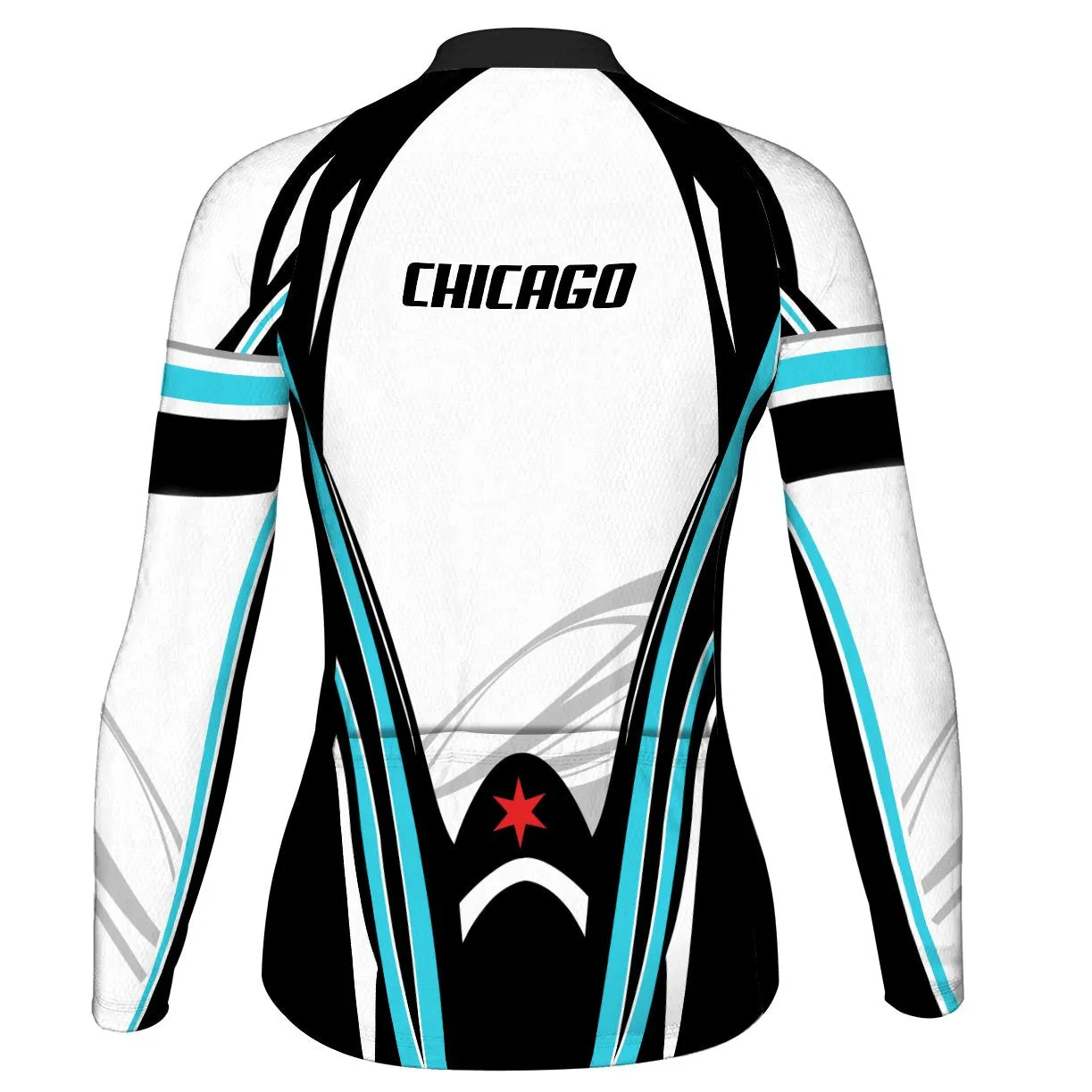 Customized Chicago Winter Thermal Fleece Long Sleeve For Women
