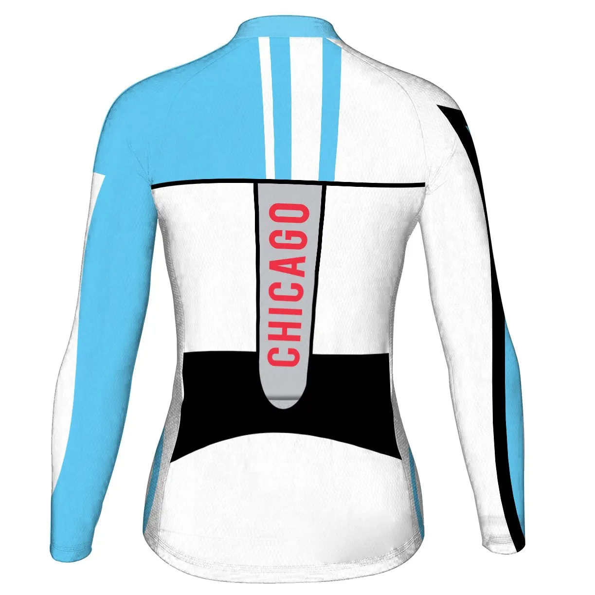 Customized Chicago Winter Thermal Fleece Long Sleeve For Women