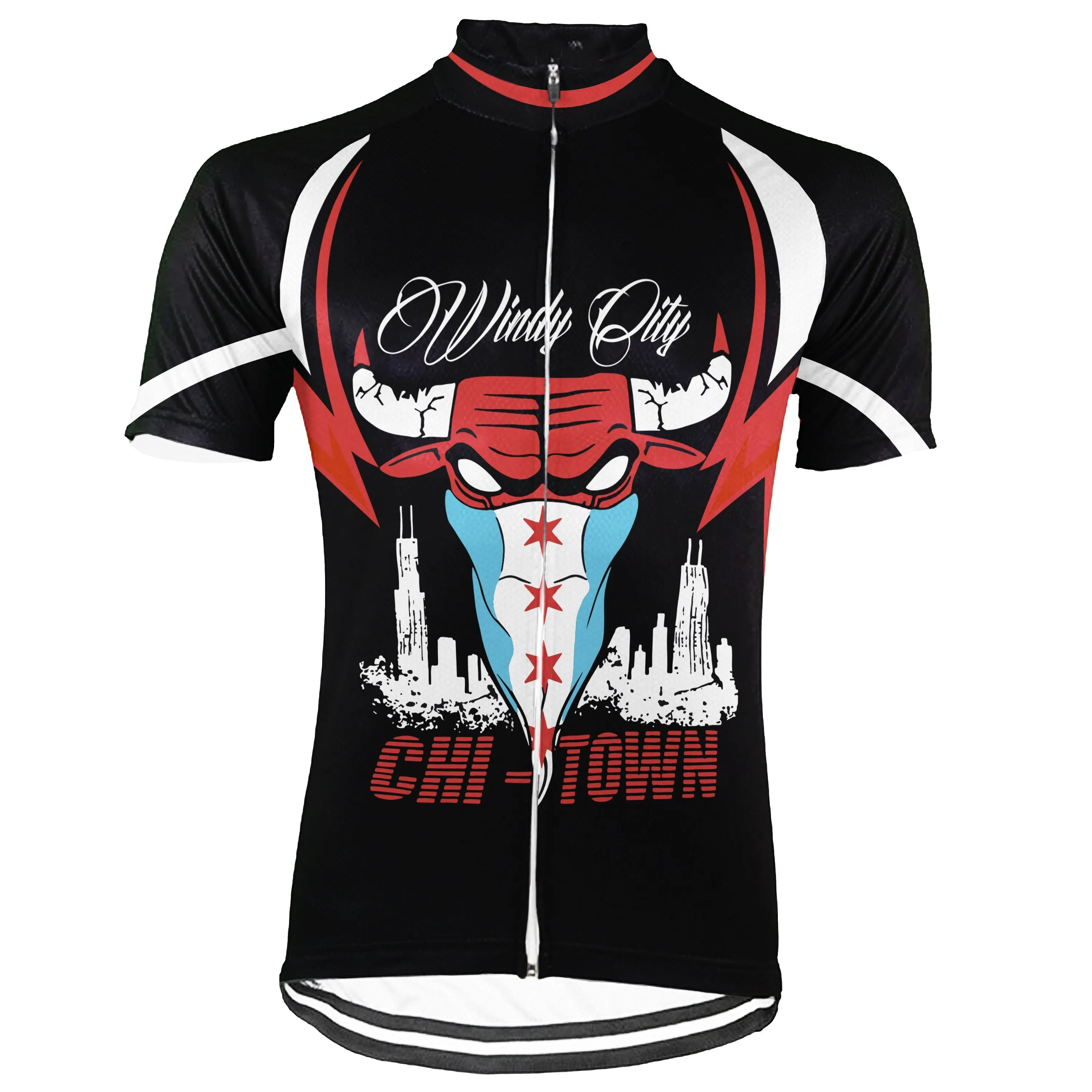 Customized Chicago Winter Thermal Fleece Short Sleeve For Men