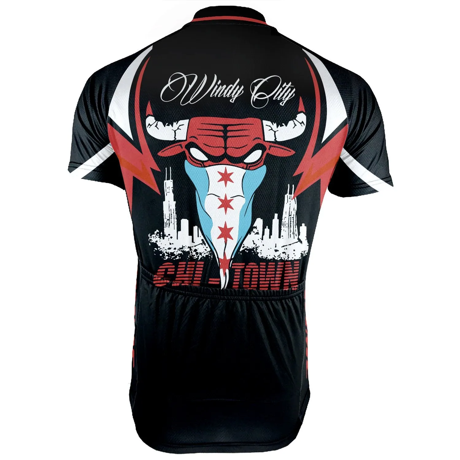 Customized Chicago Winter Thermal Fleece Short Sleeve For Men
