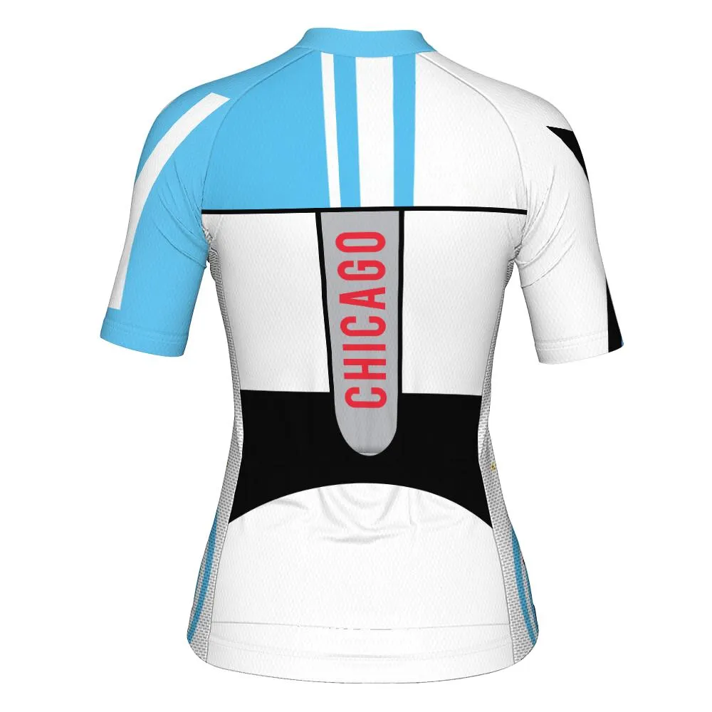 Customized Chicago Winter Thermal Fleece Short Sleeve For Women