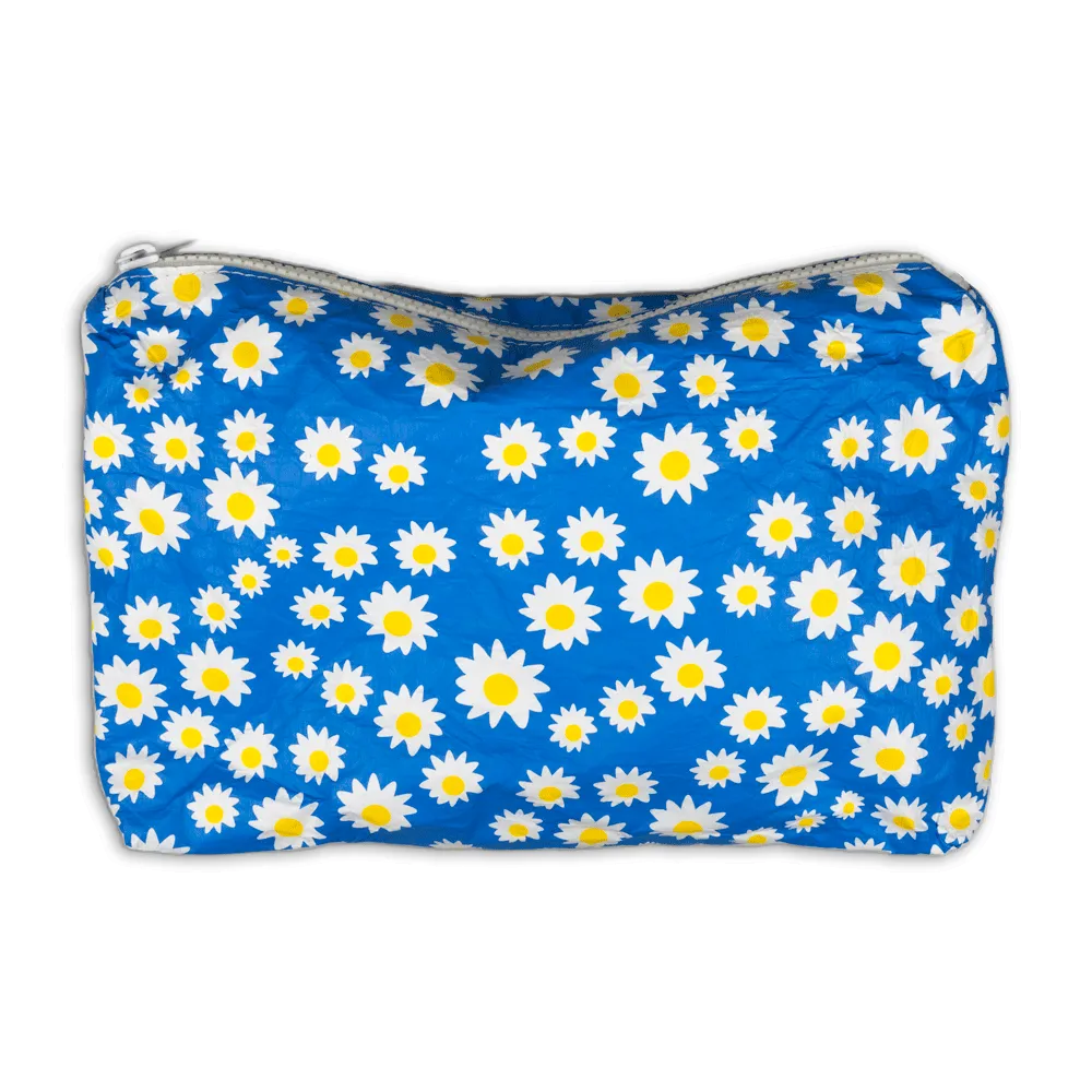 Daisy Water Resistant Tyvek Printed Pouch