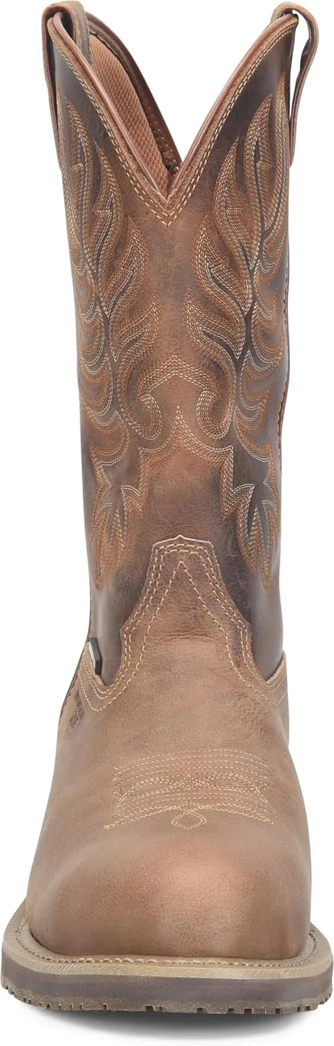DOUBLE-H Men's Garza 12" Waterproof Round/Composite Toe Western Boot