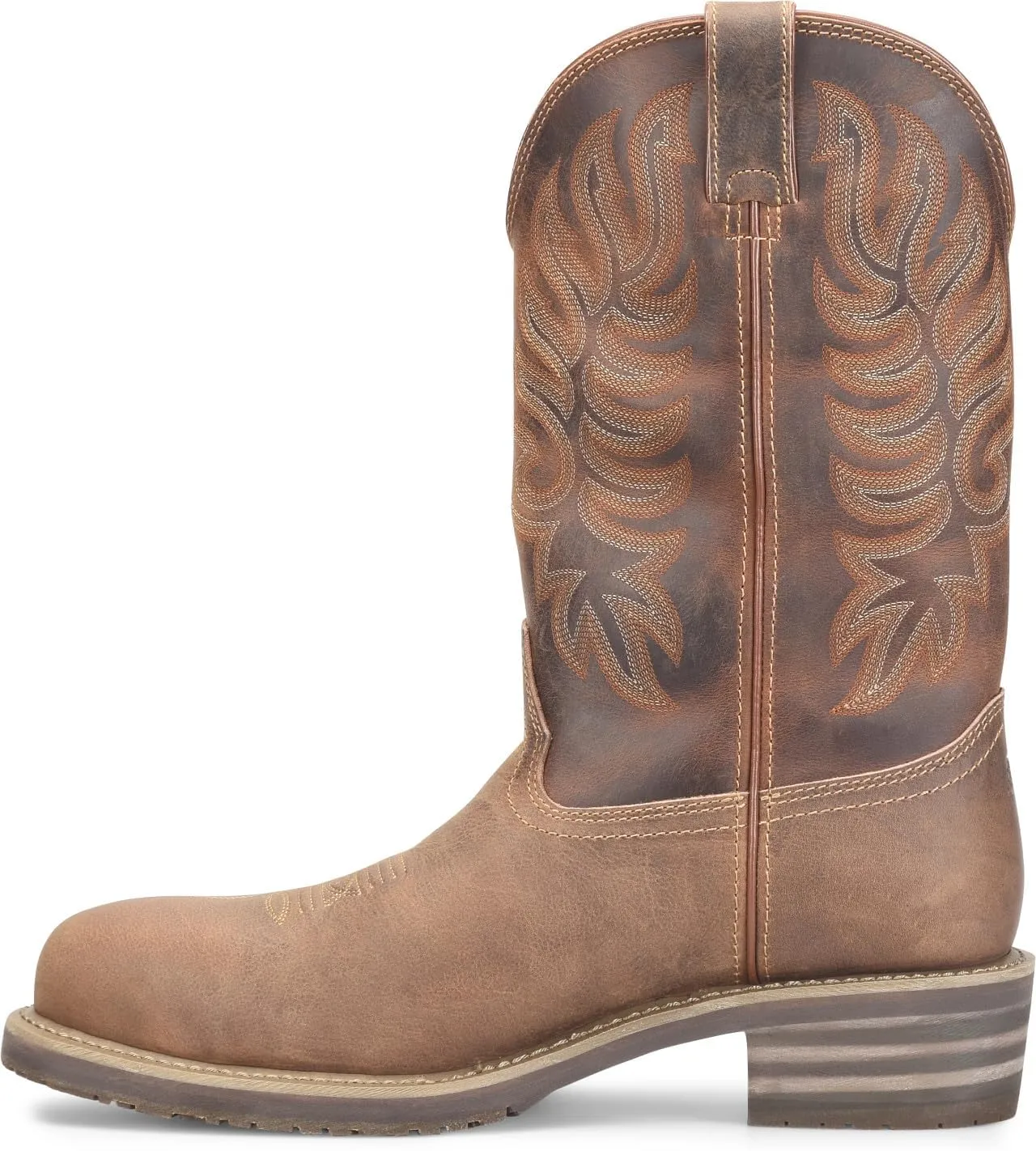 DOUBLE-H Men's Garza 12" Waterproof Round/Composite Toe Western Boot