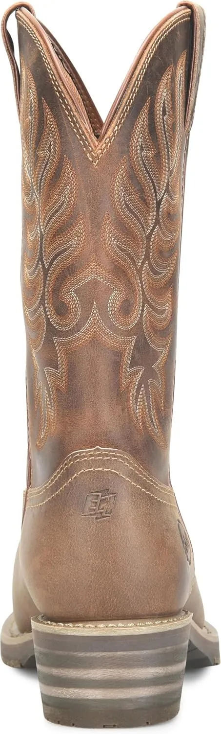 DOUBLE-H Men's Garza 12" Waterproof Round/Composite Toe Western Boot