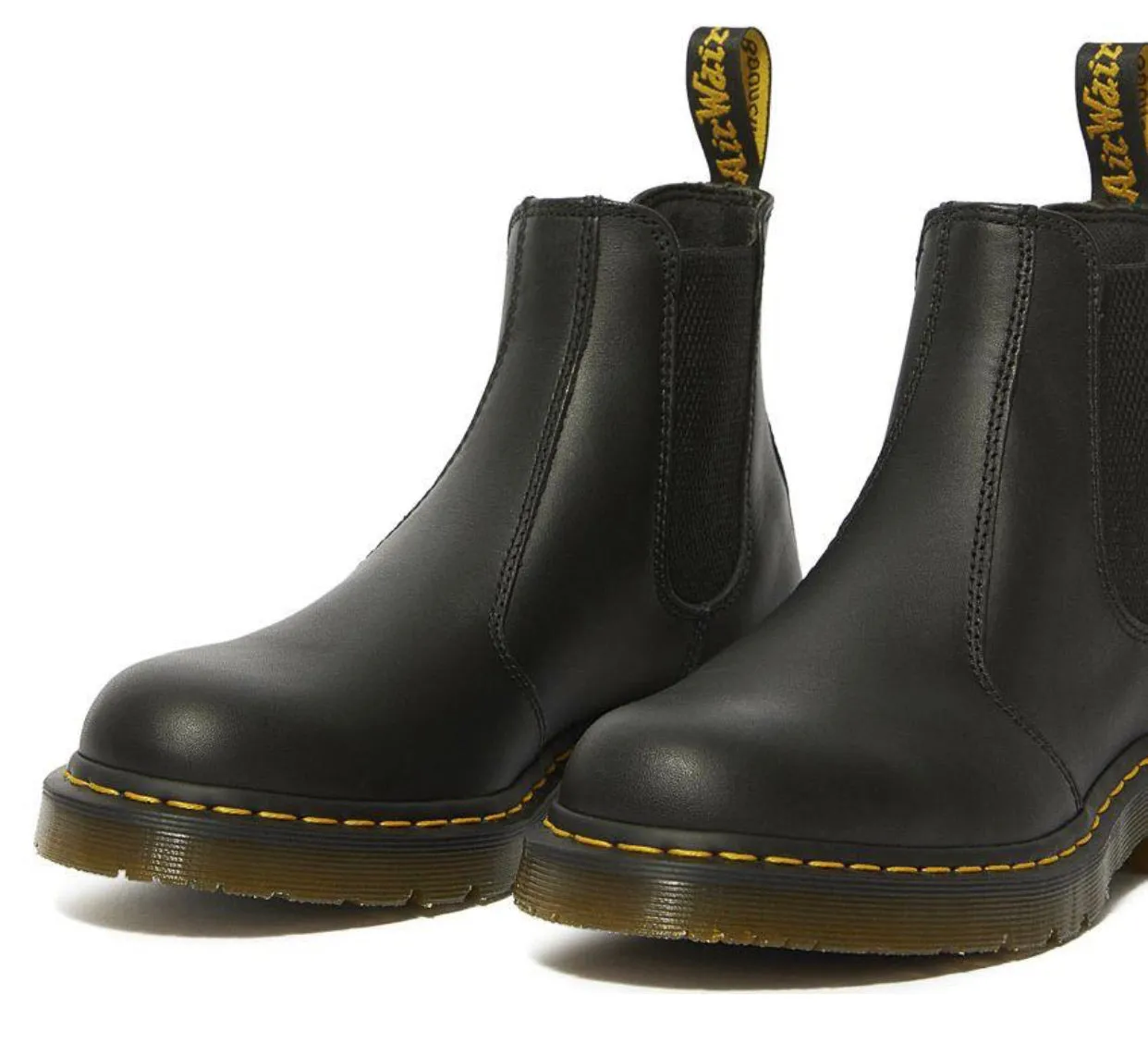 Dr. Martens 2976 Black Slip Resistant Chelsea Elastic Sided Boot