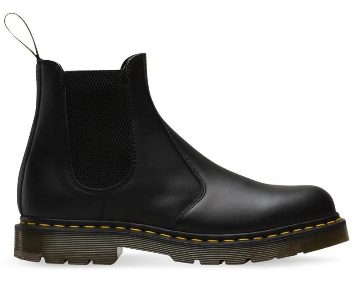 Dr. Martens 2976 Black Slip Resistant Chelsea Elastic Sided Boot