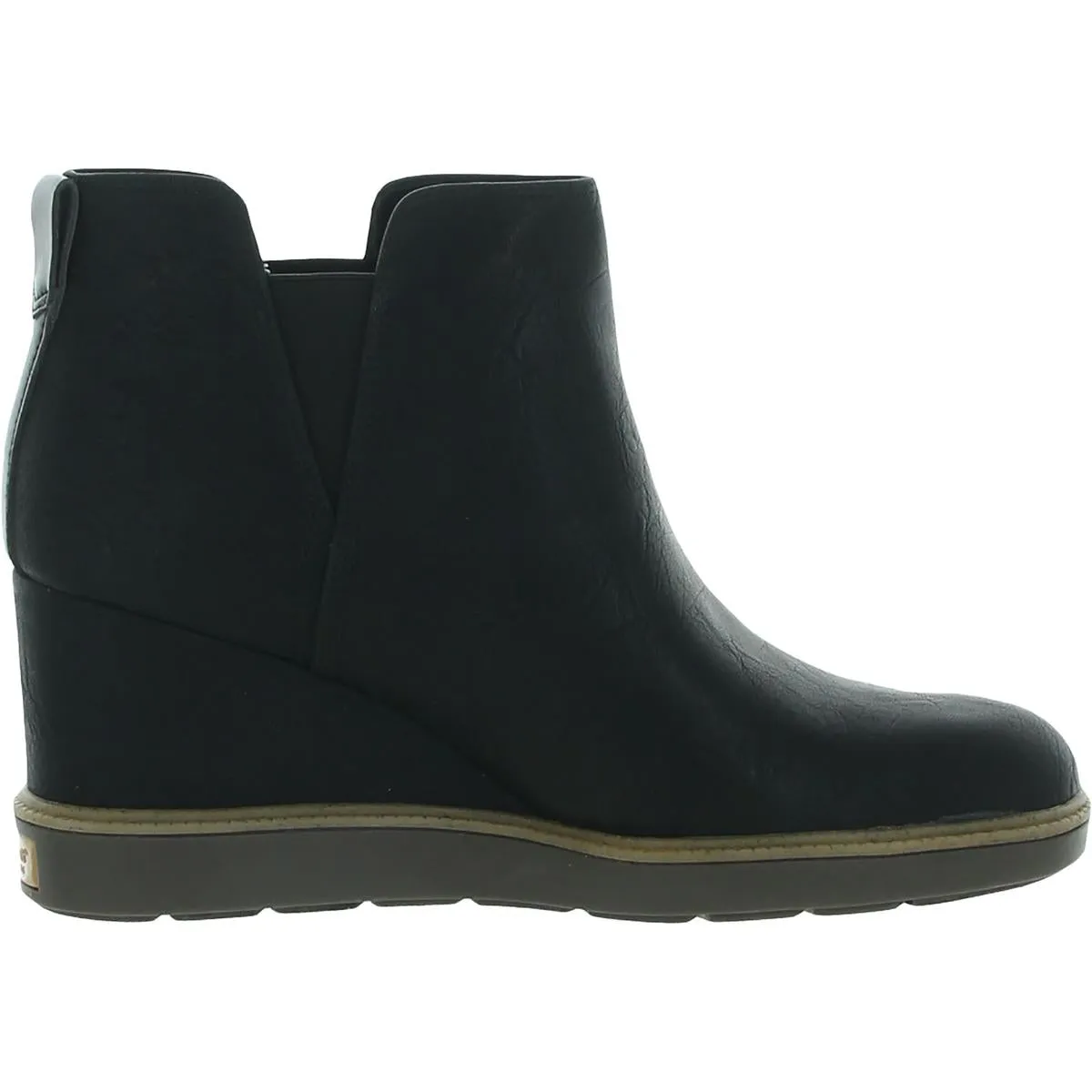 Dr. Scholl's Shoes Womens Johnnie Comfort Insole Ankle Wedge Boots