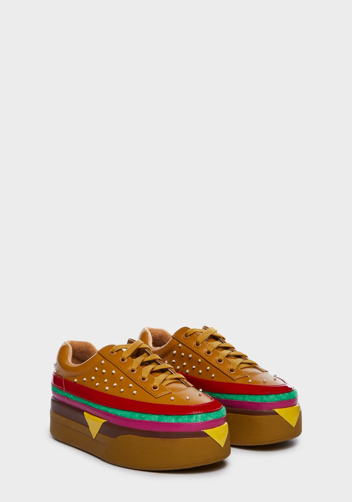 Extra Cheese Plz Burger Sneakers