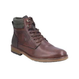 F4544 Lace Up Ankle Boot