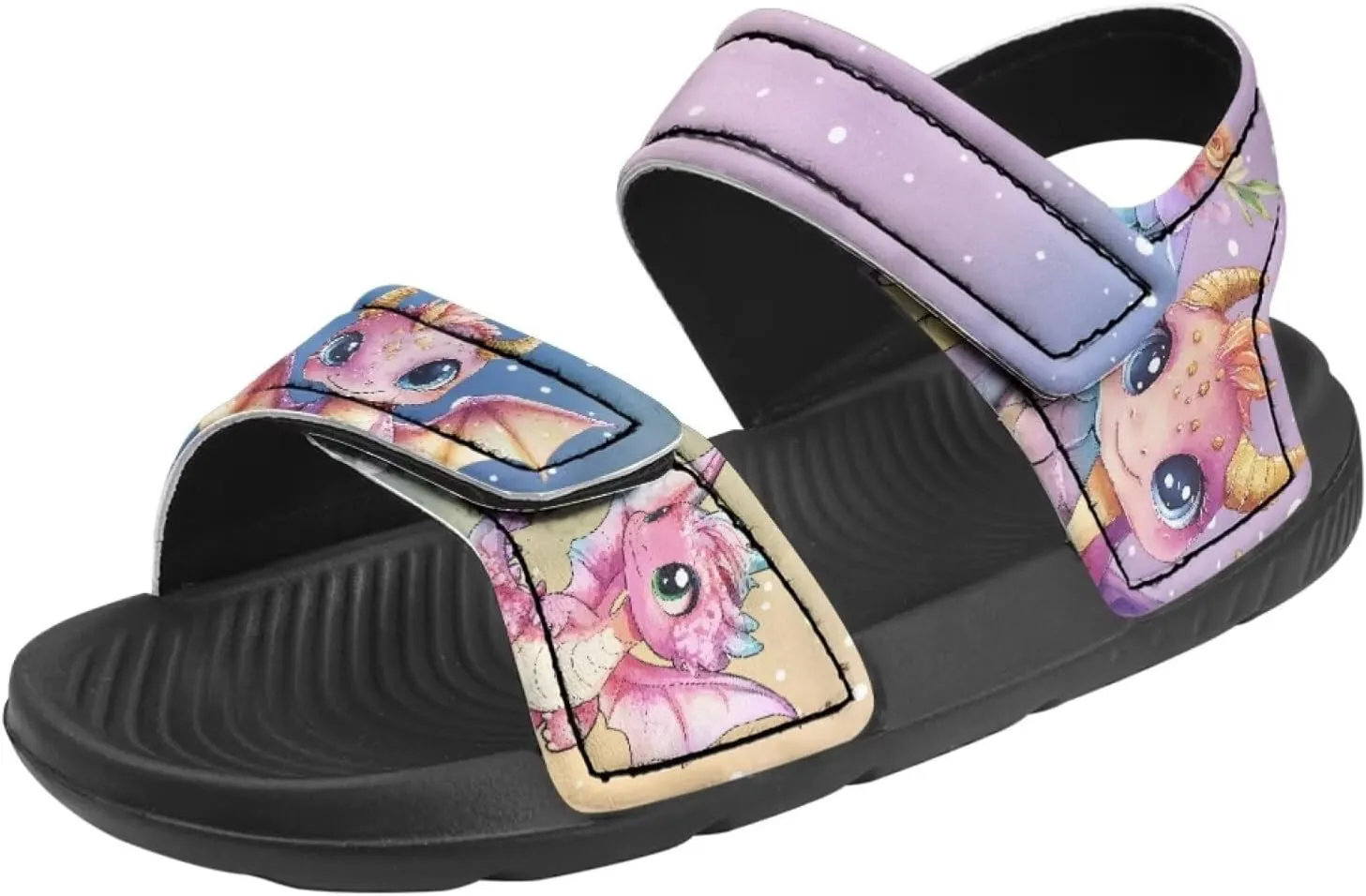 Forchrinse Girls Sandals Outdoor Open Toe Athletic Sport Sandals Summer Beach Water Shoes for Toddler/Little Kid/Big Kid