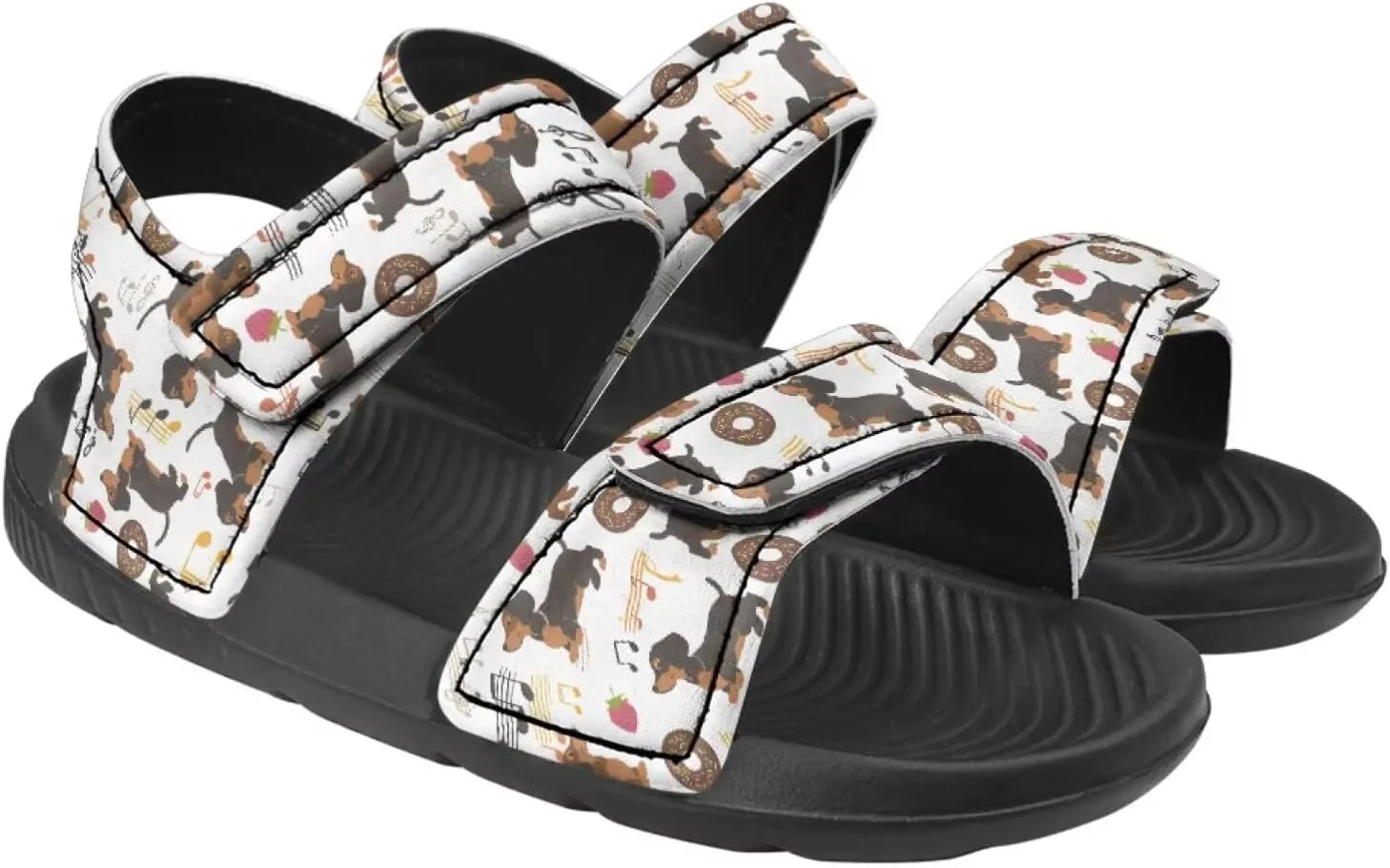 Forchrinse Girls Summer Sandals Outdoor Sport Athletic Sandals Open Toe Beach Water Shoes for Toddler Little/Big Kid
