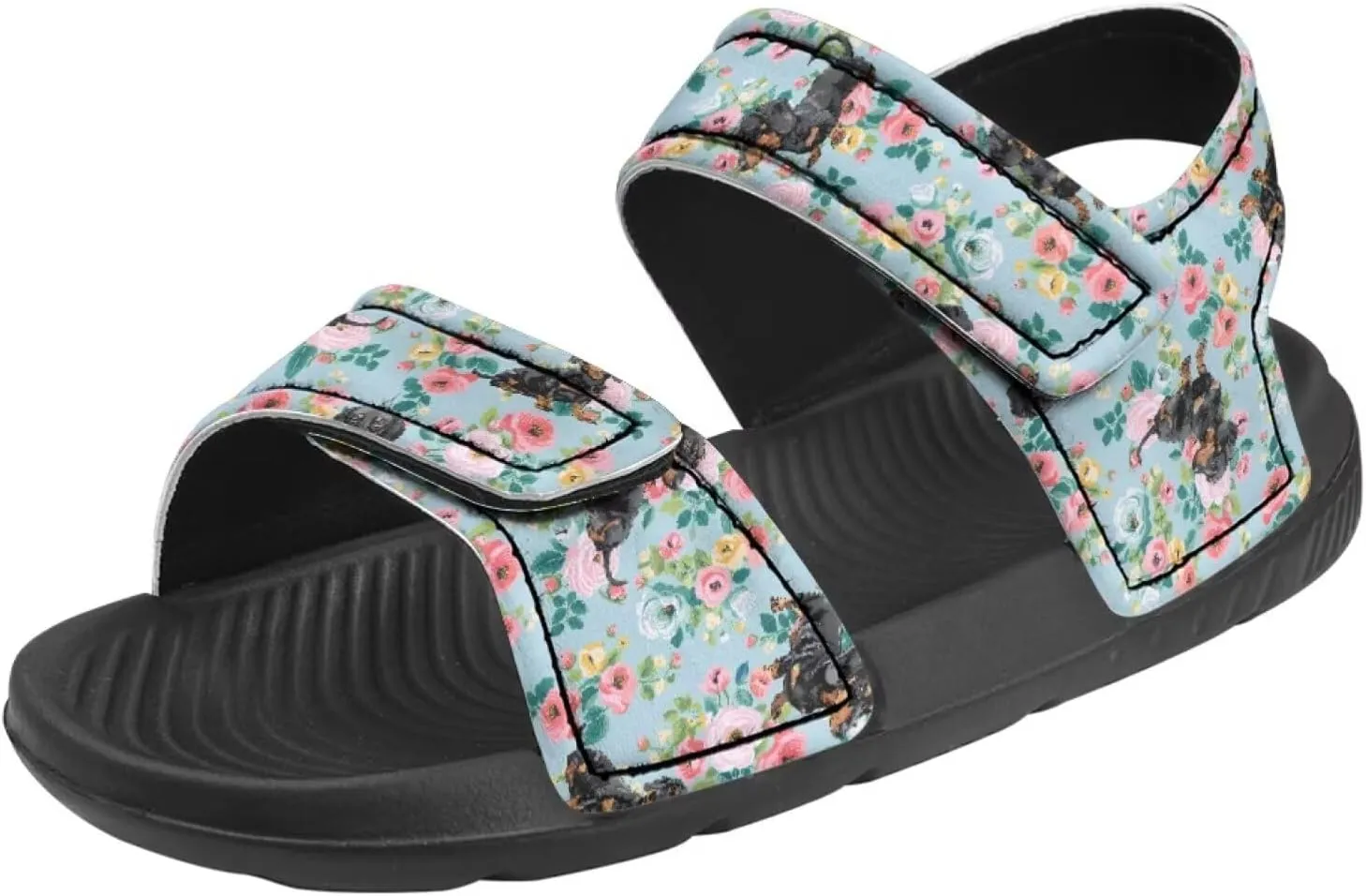 Forchrinse Girls Summer Sandals Outdoor Sport Athletic Sandals Open Toe Beach Water Shoes for Toddler Little/Big Kid