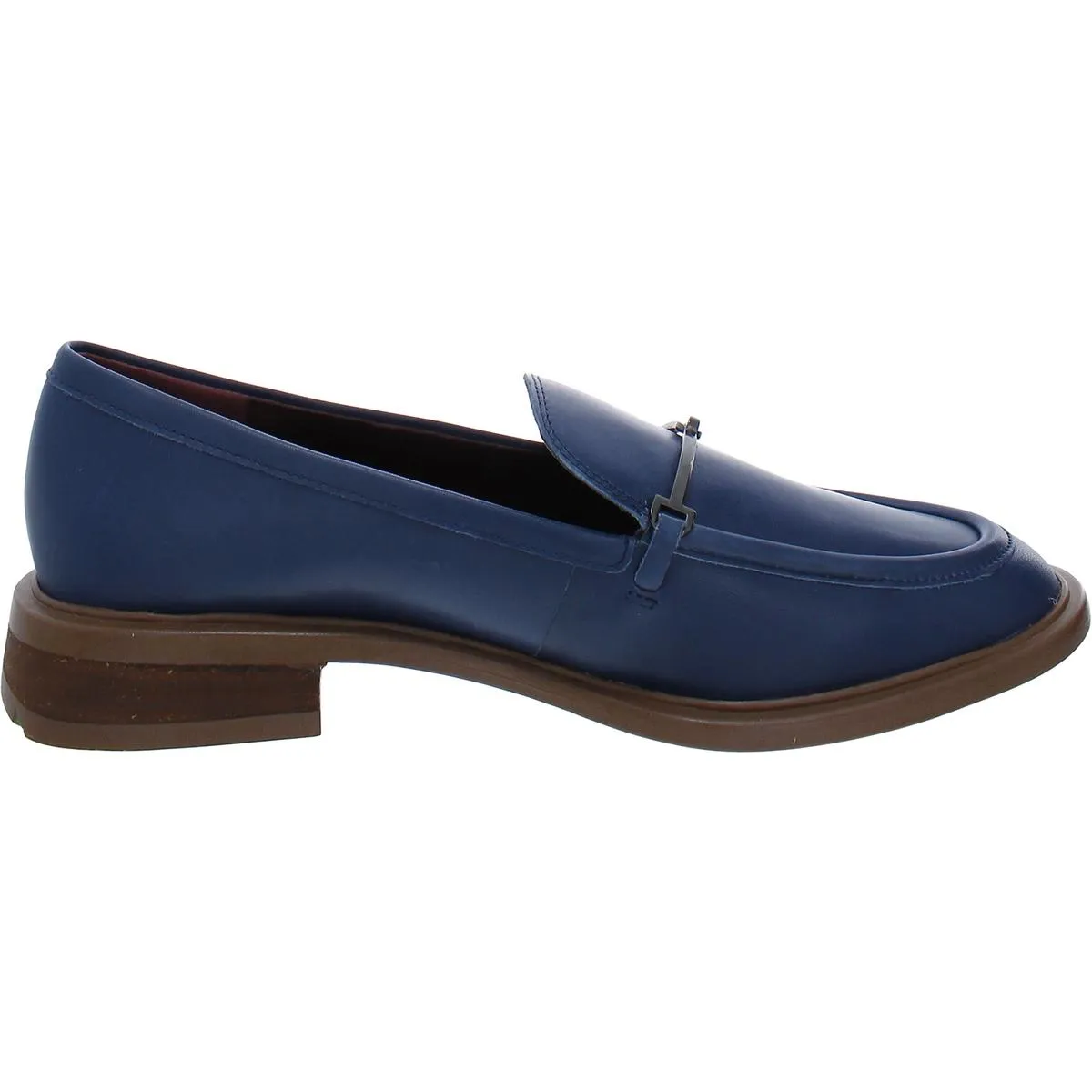 Franco Sarto Womens Eda Leather Slip On Loafers