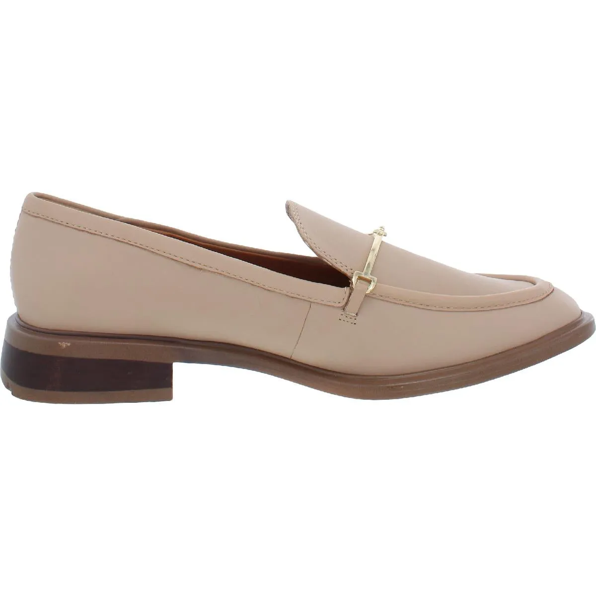 Franco Sarto Womens Eda Leather Slip On Loafers