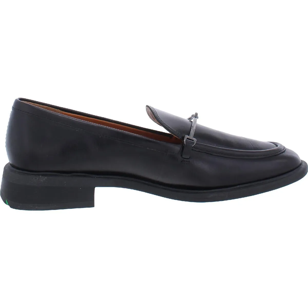 Franco Sarto Womens Eda Leather Slip On Loafers