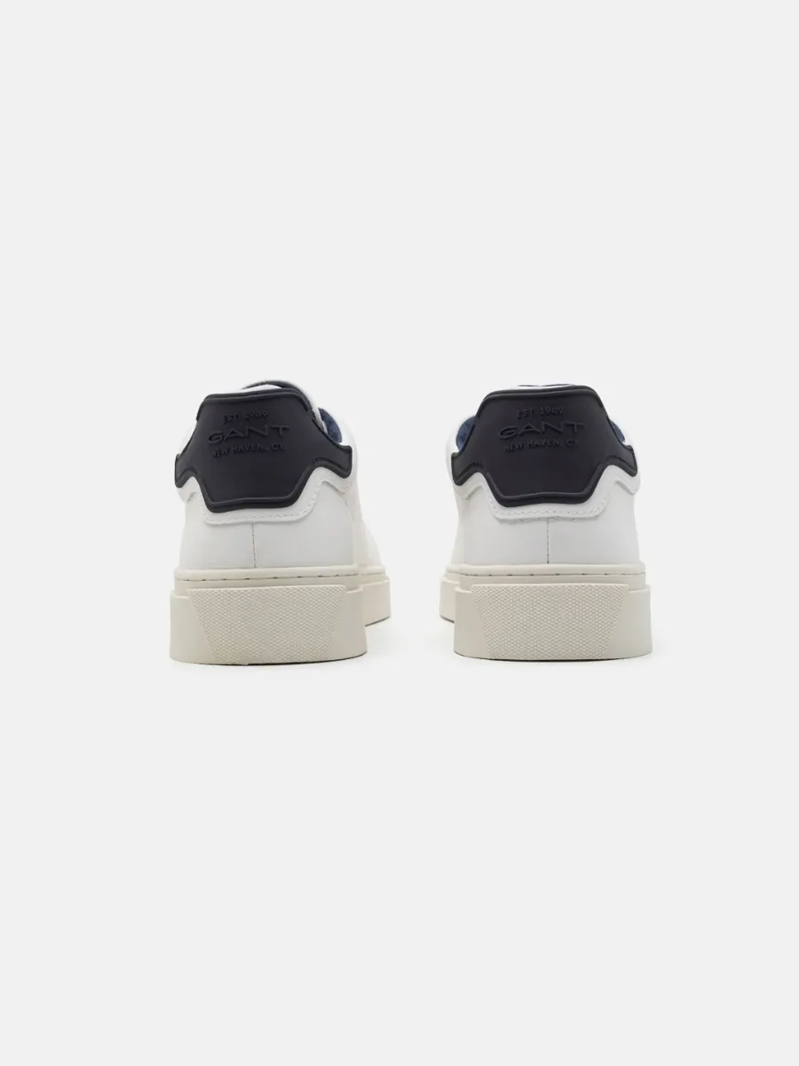 GANT Mc Julien White/Marine Leather Sneaker