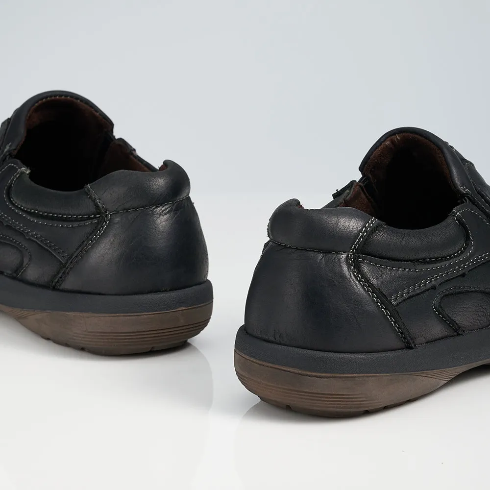 Genuine Leather Slip On Comfort Shoes