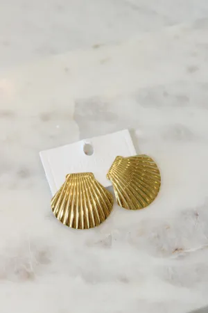 Harker Earrings - Gold - Water Resistant